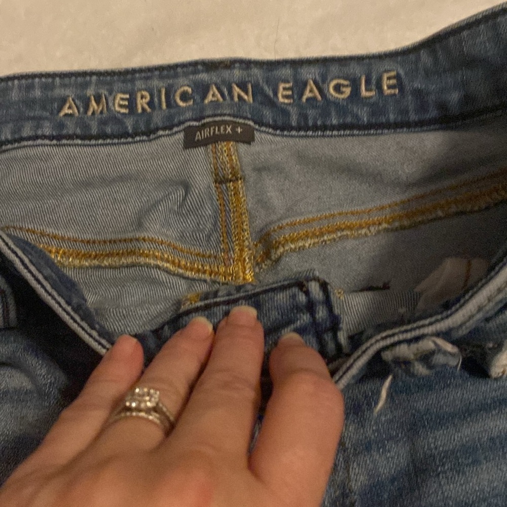 American Eagle Outfitters Blue Jeans Flex fit original boot cut GUC - Picture 5 of 11